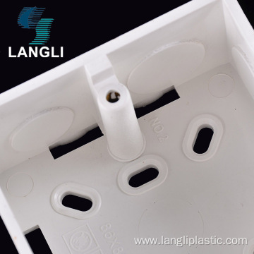 Fire Resistance Electrical Plastic PVC Switch box